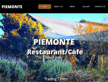 Tablet Screenshot of piemonte.com.au